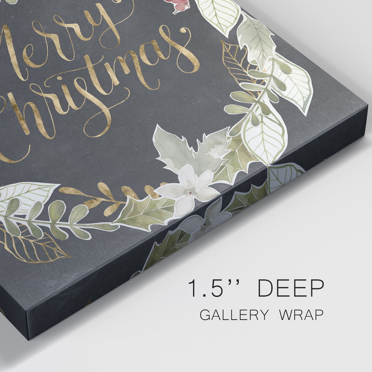 Shiplap Santa - Premium Gallery Wrapped Canvas - Ready to Hang