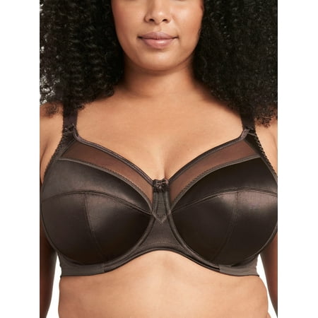 

Goddess Womens Keira Satin Side Support Bra Style-6090