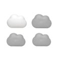 thumbnail image 2 of 6 PCS Refrigerator Magnet Magnet Fridge Magnetic Sticker Cloud Fridge Magnet, 2 of 2