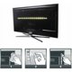 thumbnail image 4 of Luces LED USB, 5 V, 6.6 ft, 120 LED, tiras LED de color blanco cálido con cable USB, retroiluminación para TV de escritorio, iluminación decorativa de cocina, iluminación de cuerda, no resistente al, 4 of 5