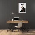thumbnail image 3 of Aldridge, Ashley 15x18 White Modern Wood Framed Museum Art Print Titled - Modern Poppy Arrangement II, 3 of 4