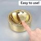 thumbnail image 2 of Gold Smokeless Classic Metal Ashtray With A Lid ,windproof Ashtreys, 2 of 5