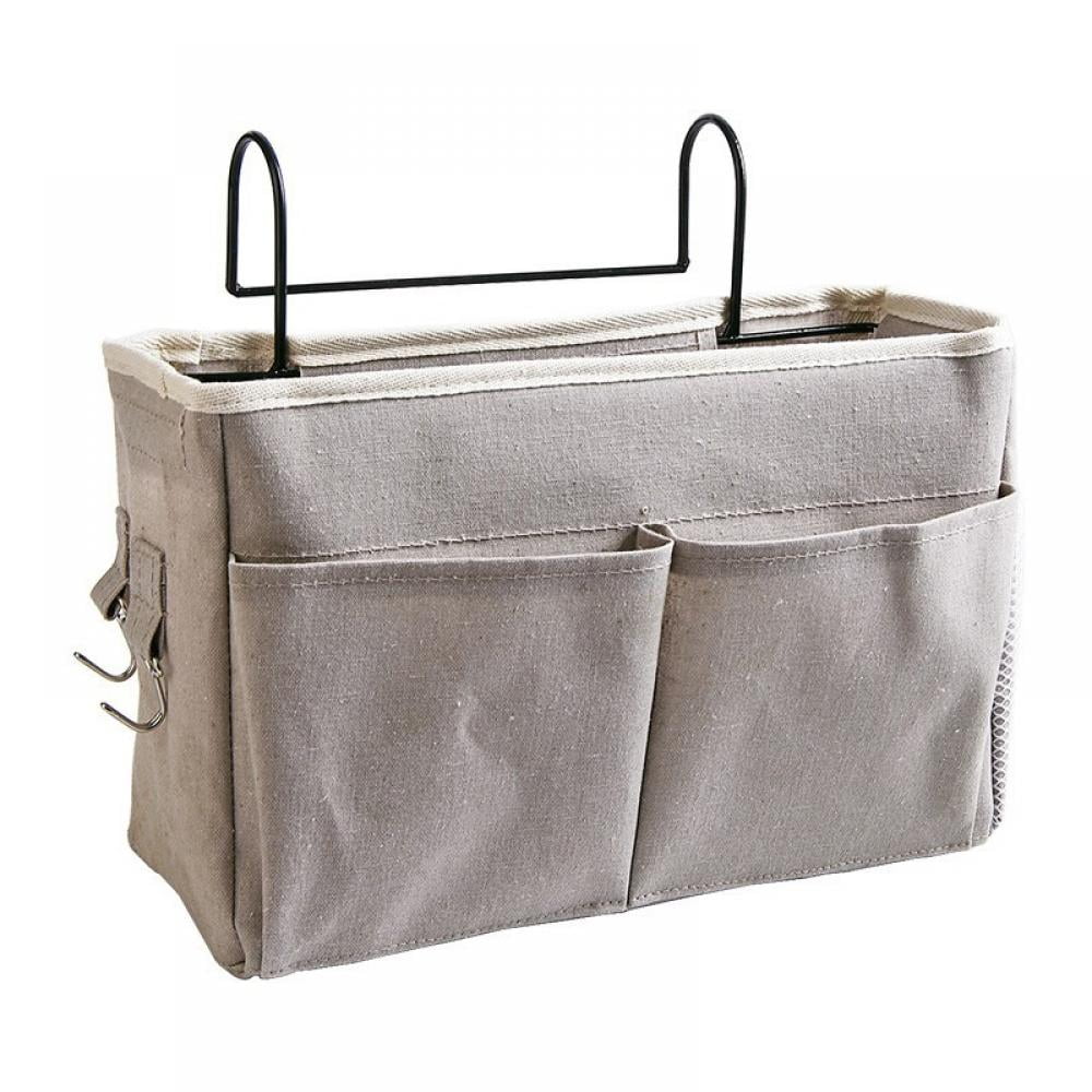Catlerio Bedside Hanging Storage Basket Headboards Bunk Beds Dorm Rooms Organizer Caddy for