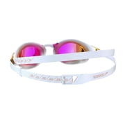 Speedo Fastskin Hyper Elite Mirrored Goggles, White/Oxid Grey