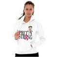 thumbnail image 3 of Breast Cancer Betty Pretty Strong Women Plus Size Hoodie Brisco Brands 5X, 3 of 4