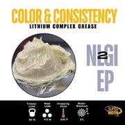 Lubricant Grease Superkote 2000 Multipurpose / Lithium Complex / Lubricant /EP/ High Temp / Automotive / Construction / Industry / White / 1lb