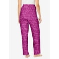 thumbnail image 2 of Dreams & Co. Plus Size Knit Sleep Pant, 2 of 5