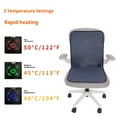 thumbnail image 6 of USB Heated Seat Cushion with Back Support - 4-Zone Portable Heating Pad for Chair, 3-Temp Settings, Overheat Protection, Home Office & Car Use, 6 of 7