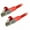Red, variant on 7 ft. Cat 6 Snagless Shielded Ethernet Cable, Black
