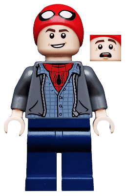 Spider-Man Cap 76129 Neuf LEGO Minifig Superhero Peter Parker 