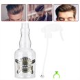 thumbnail image 5 of 280ml Vintage Water Sprayer Refillable Barber Empty Spray Bottle Hair Accessory (Transparent), 5 of 5