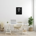 thumbnail image 2 of The Stupell Home Decor Collection King of the Jungle Lion In Shadows Black and White Photography Canvas Wall Art, 2 of 6