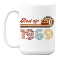 thumbnail image 1 of Vintage Best of 1969 feat. Cassette Tape White Ceramic Coffee & Tea Mug (15oz), 1 of 6