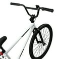 thumbnail image 6 of cubsala 26 Inch BMX Race Bike Trident Bicycles Beginner-Level to Advanced Riders with 2 Pegs Trick Cycling and Professional BMX Riding, White, 6 of 9