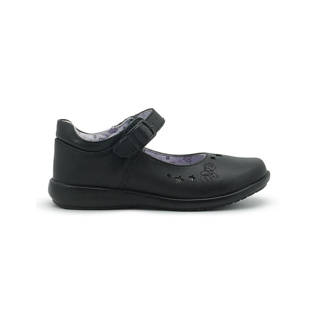 Zapato Escolar Para Niña Bambino Unicornio Antiderrapante negro 20