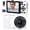 White, variant on 4K Digital Camera for Photography- 64MP Autofocus Vlogging Camera with Dual Lens, 18X Digital Zoom- Small Point and Shoot Camera with Card and 2000mAh for YouTube, Travel, Beginners ()