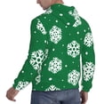 thumbnail image 6 of Daiia Snowflake for Men's Fashion Hoodies & Sweatshirts with Kangaroo Pocket Hooded Sweatshirt Breathable & Moisture Wicking-Medium, 6 of 7