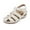 Beige, variant on Qiaocaity Sandals for Women Wedge Shoes with Arch Support Casual Comfortable Wedge Sandals Shoes Beige Size 8.5