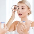 thumbnail image 3 of Magnifying Mirror, 10x Magnifying Mirror, Suction Cup Magnifying Mirror, Pocket Mirror JU, 3 of 5