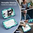 thumbnail image 6 of Decase Case for Samsung Galaxy Tab A11 8.7" 2025 (SM-X133/X135) with Shoulder Strap,Tri-Layer PC+TPU Back Cover,Heavy Duty Kickstand Tablet Case for Tab A11 for Kids Women Men,D, 6 of 7