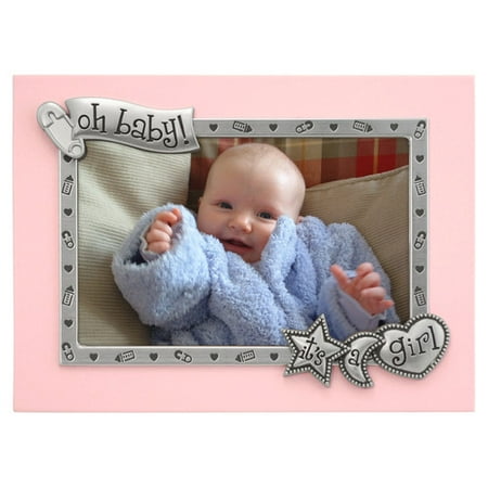 Malden It's A Girl Borderline Picture Frame