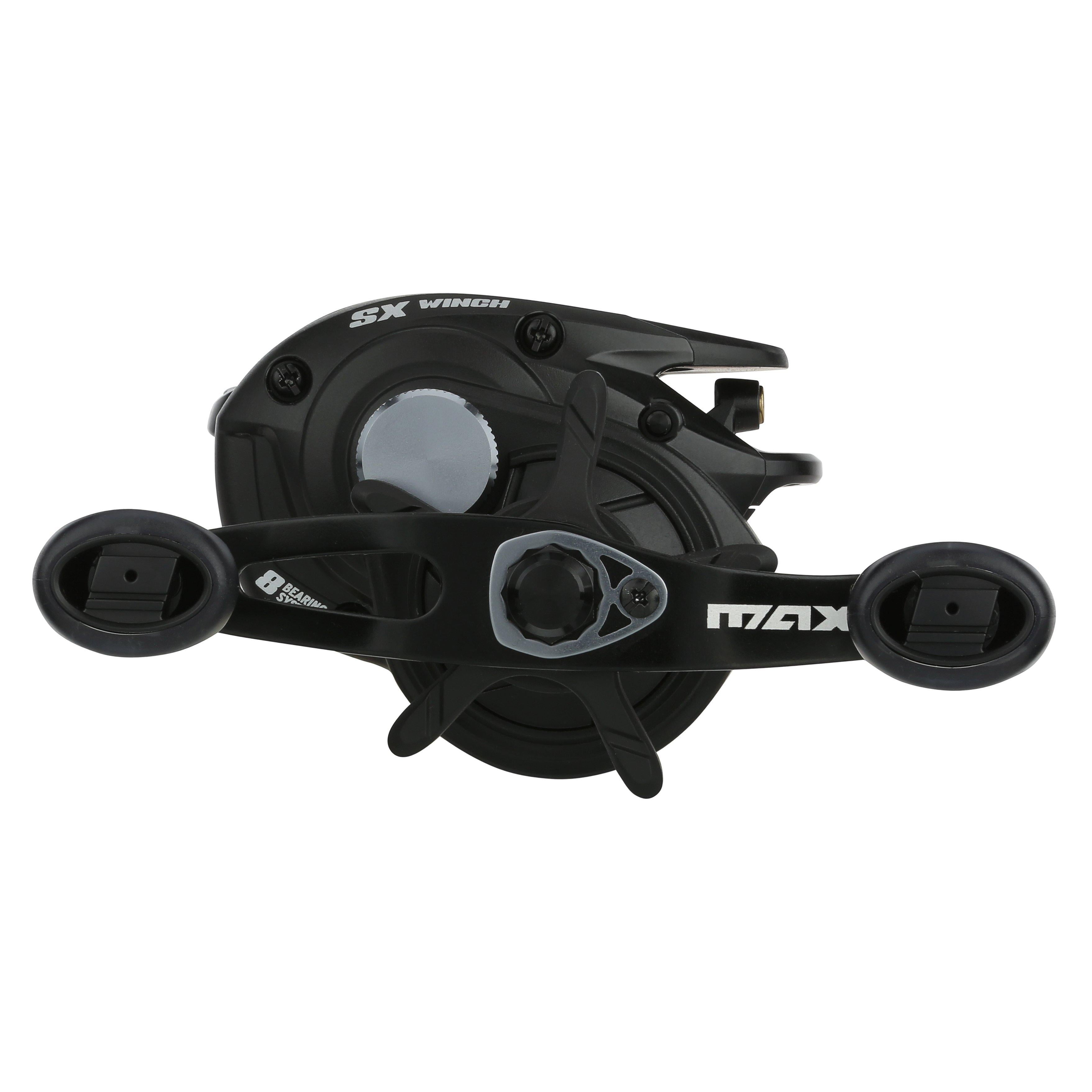 Abu Garcia Max SX Low Profile Baitcast Fishing Reel, Right-Handed