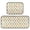 Cute Ice Cream Pattern, variant on 2-Piece Kitchen Mat Set Non Slip Washable Floor Mats Decorative Rugs for Kitchen Sink Laundry Colorful Stars Pattern