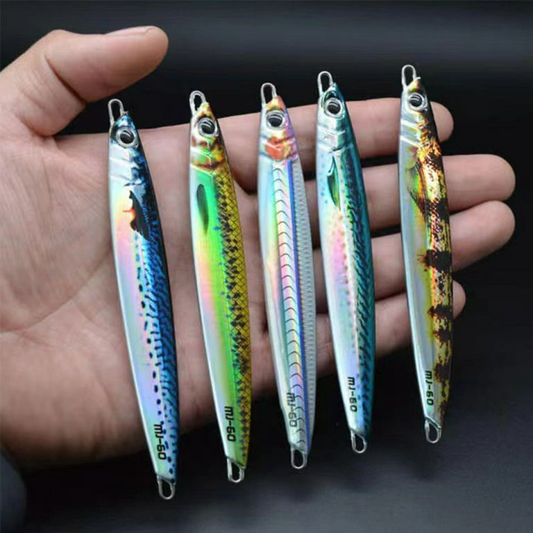 Sinking Spinning Baits Minnow Colorful Lead Casting Spanish