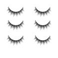 thumbnail image 1 of Justharion 3/6/9 Pairs 100 Real 3D Makeup Cross False Eyelashes Eye Lashes Handmade 1Set, 1 of 6
