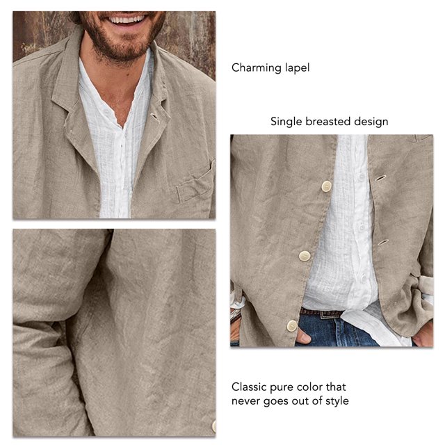 Chaqueta De Traje Para Hombre, Chaqueta De Moda Versátil Superior Amigable Con La Piel Para El Hogar Para La Fiesta ANGGREK CJ1710