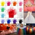 thumbnail image 5 of 25 Yard Banquet Wedding DIY Tulle Spool Roll Craft Tutu Decoration (White), 5 of 7