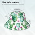 thumbnail image 5 of Balery Cactus Plants Sun Hats for Men Women Bucket Hat UPF 50+ Buckey Hat Boonie Hat Foldable UV Protection Hiking Beach Fishing Summer, 5 of 9