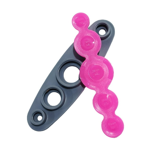 Elodie Button Maker Machine Covered Buttons Lightweight Practical DIY Button Craft Set Rose Red