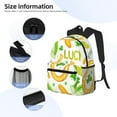 thumbnail image 4 of Goofa St Patrick's Day1 Print Casual Backpack for Women Men,Waterproof High School Bookbag,Lightweight Travel Daypack,Classic College Backpack,Laptob Backpack, 4 of 6