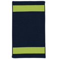 thumbnail image 1 of Colonial Mills Rug AR15R048X072S Aurora Rectangle Braided Area Rug   Navy Green - 4 x 6 ft., 1 of 1