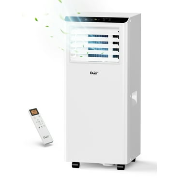 DuraComfort 8000BTU Portable Air Conditioner for Room up to 230 Sq.Ft, 3-in-1 AC Unit 5100BTU (SACC), Cooling, Dehumidifying, Fan