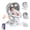 White, variant on Zoicay Baby Swing for Infants, 3-in-1 Baby Rocker Stationary Seat, Motion Detection, 5 Speeds & 3 Modes, 12 Melodies & Bluetooth Music, White