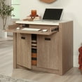 thumbnail image 2 of Sauder Dixon City 2-Door Library Cabinet, Brushed Oak Finish, 2 of 14