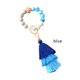 thumbnail image 3 of Minnieouse Cuentas llavero colgantes exquisita decoración de moda accesorio borla llaves anillo colgante decoración bolsas flecos llaveros Accesorios de disfraces Azul Minnieouse AP014082-03, 3 of 6
