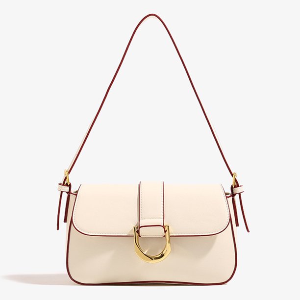 Bolso de hombro informal con solapa, bolso de compras y citas para mujeres y niñas