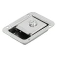 thumbnail image 3 of ANGGREK Paddle Door Lock,304 Stainless Steel Paddle Door Latch Toolbox Lock Flush Mount With 2 Keys For RV Trailer Fire Trucks,Tool Box Latch, 3 of 8
