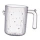thumbnail image 3 of Vaso de baño con soporte para cepillos de dientes, vaso ligero para agua y zumo de fruta. Claro, 3 of 9
