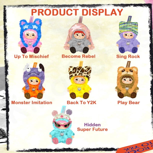 WAKUKU Plush Blind Box - Cute Plush Keychain & Bag Charms  display picture 2