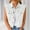 White, variant on Oplxuo Women's Ripped Lapel Collar Button Up Sleeveless Frayed Denim Vest Jacket