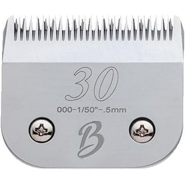 Bucchelli Detachable A Series 30 Blades for Dog Grooming Cuts Hair 1/50" - 0.5mm Japanese High Carbon Steel Dog Clipper Blades & Dog Grooming Blade (Compatible A5 Series Clippers for Dogs Cat(B30)