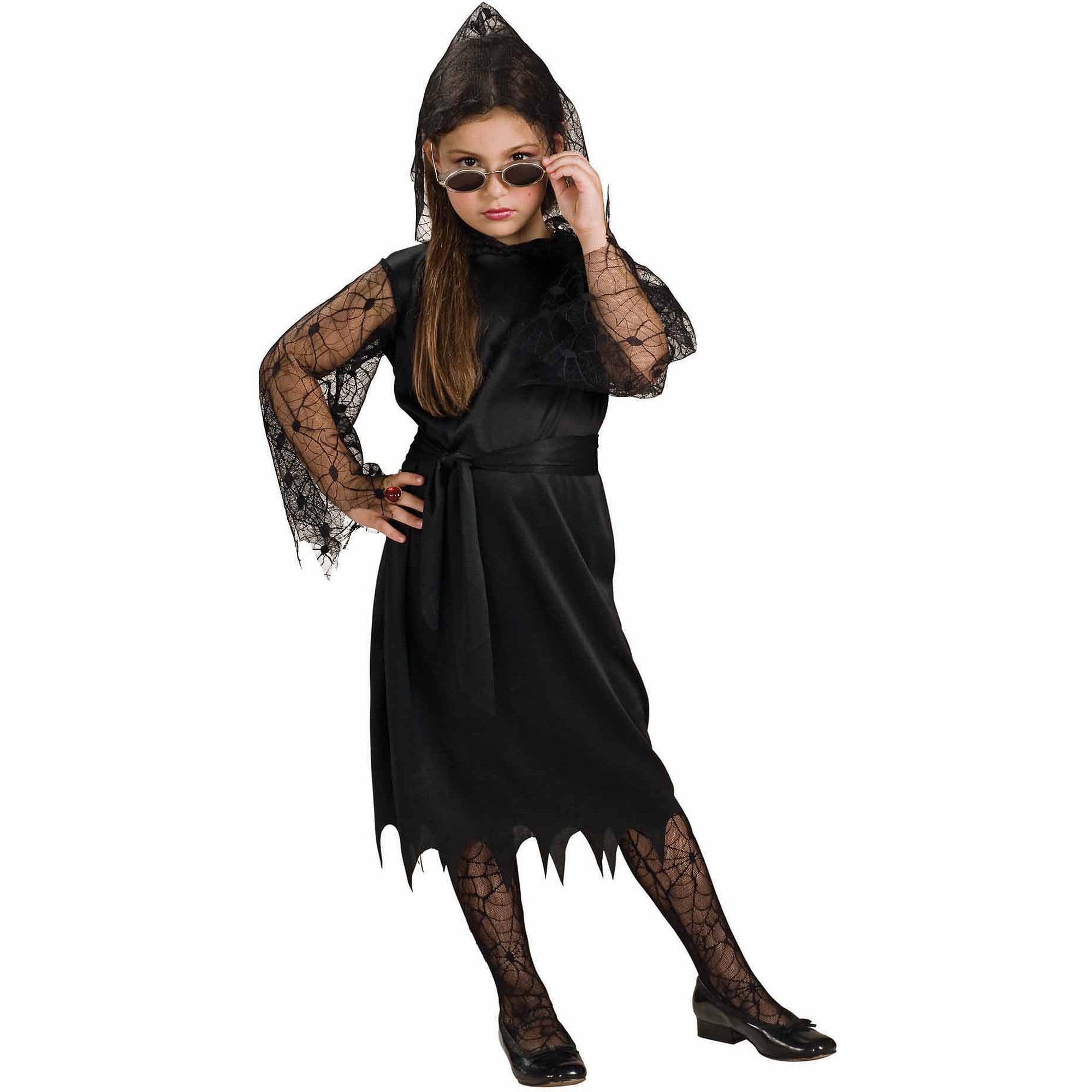 Gothic Lace Vampire Girls Halloween Costume - Walmart.com - Walmart.com