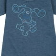 thumbnail image 3 of Blue Clues & You! - Blue Outline - Toddler And Youth Girls Fleece Dress, 3 of 5