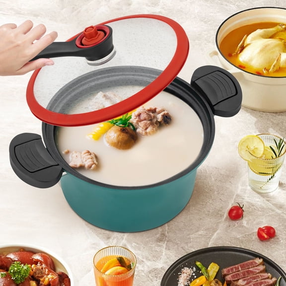 Micro Pressure Cooker, Non-Stick Pot, Stainless Steel Pressure Cooker Non-slip For Use In Home Kitchens, Restaurants