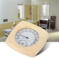 thumbnail image 1 of Wooden Temperature Humidity Meter Mechanical Temperature and Humidity Meter Hygrothermograph Thermometer Hygrometer Temperature and Humidity, 1 of 8