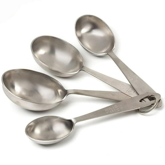 Lindy's 4-Pc Stainless Steel Measuring Scoop Set